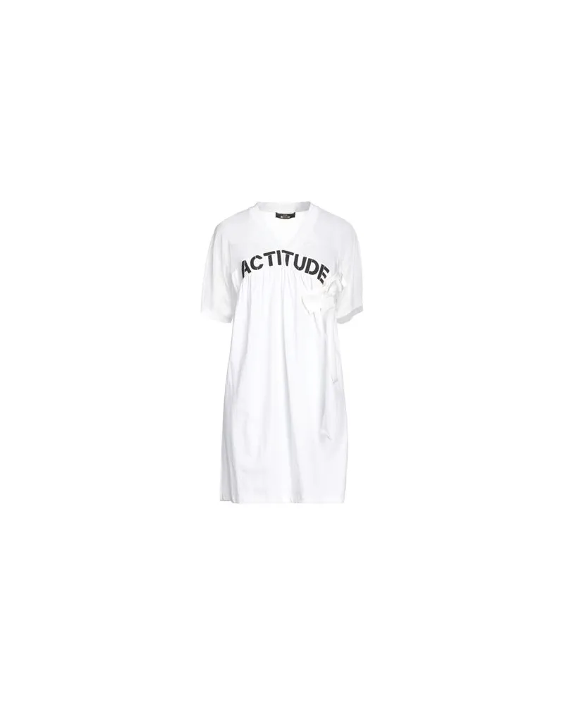 Actitude by Twinset KLEIDER - Mini-Kleiderauf YOOX.COM Weiß