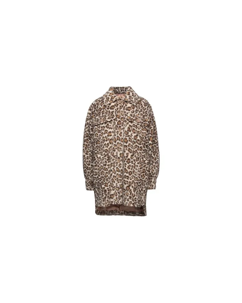 STAND JACKEN & MÄNTEL - Shearling- & Kunstfellauf YOOX.COM Beige