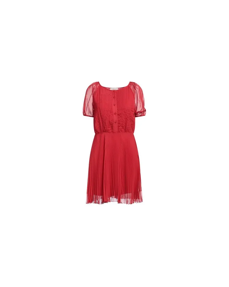 Anna Molinari KLEIDER - Mini-Kleiderauf YOOX.COM Rot