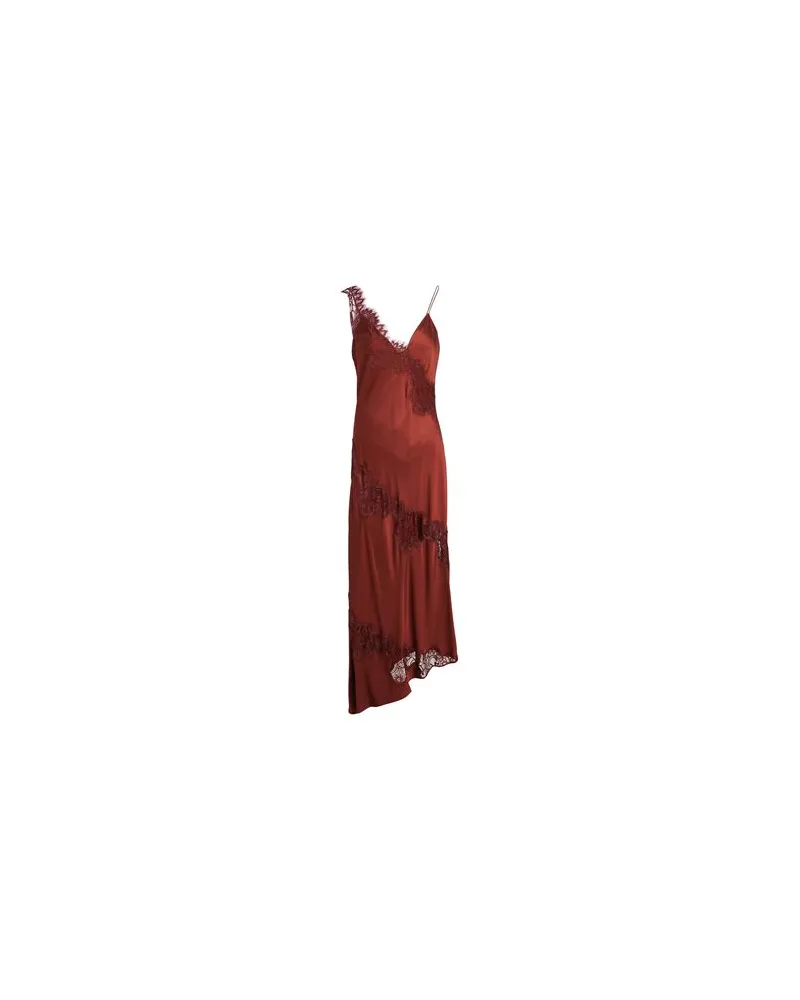 A.L.C. KLEIDER - Maxi-Kleiderauf YOOX.COM Braun