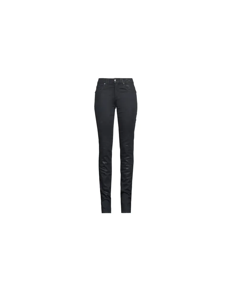 Angelo Marani HOSEN & RÖCKE - Jeanshosenauf YOOX.COM Schwarz