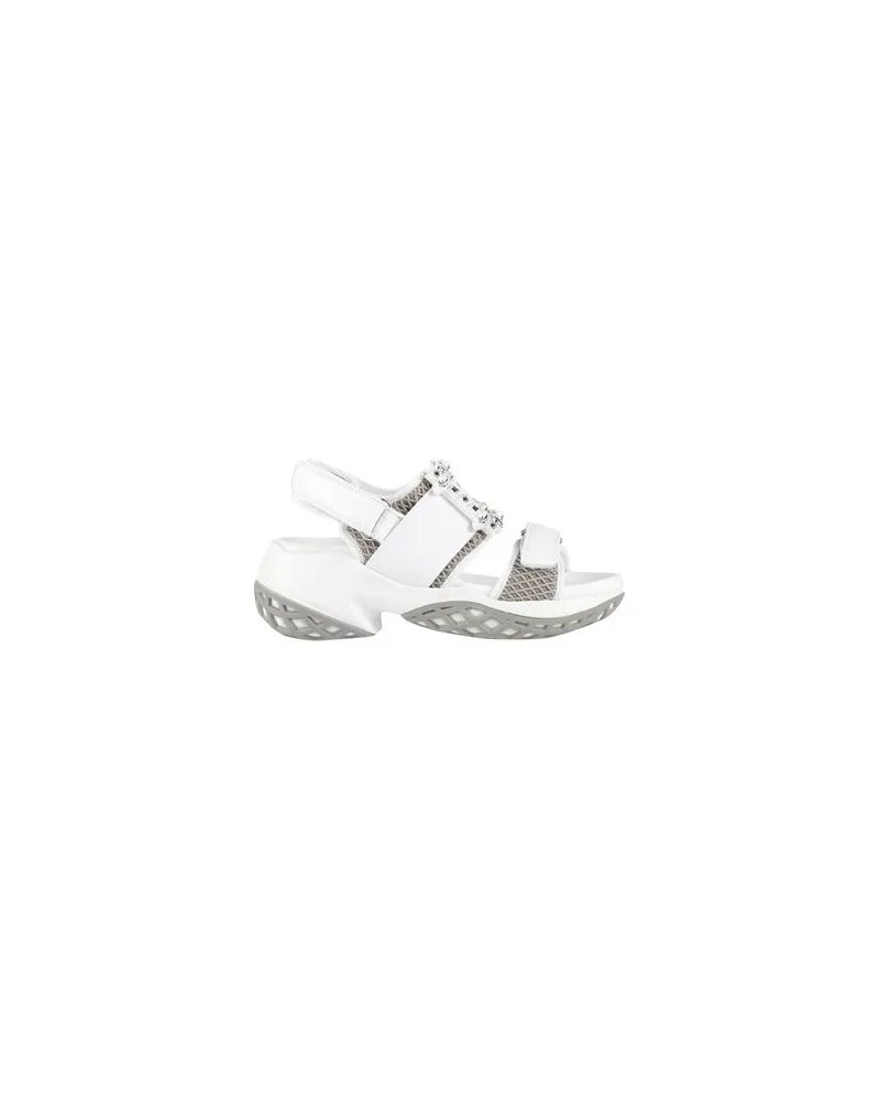 Roger Vivier SCHUHE - Sandalenauf YOOX.COM Weiß