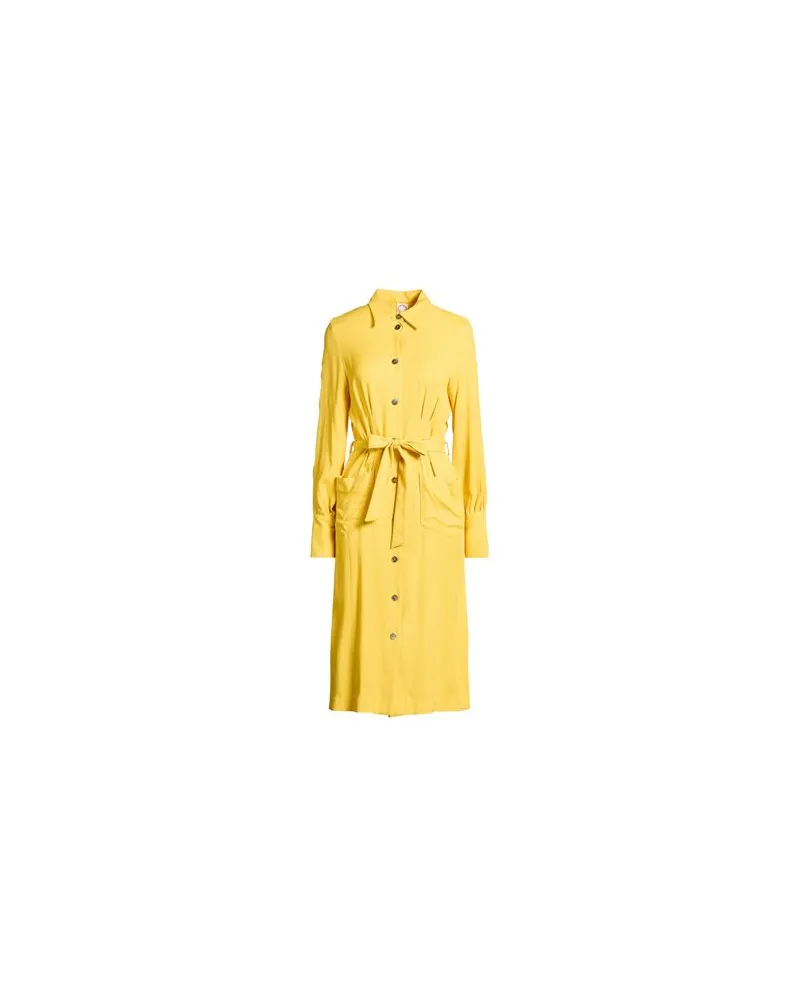 Inès de la Fressange KLEIDER - Midi-Kleiderauf YOOX.COM Gelb