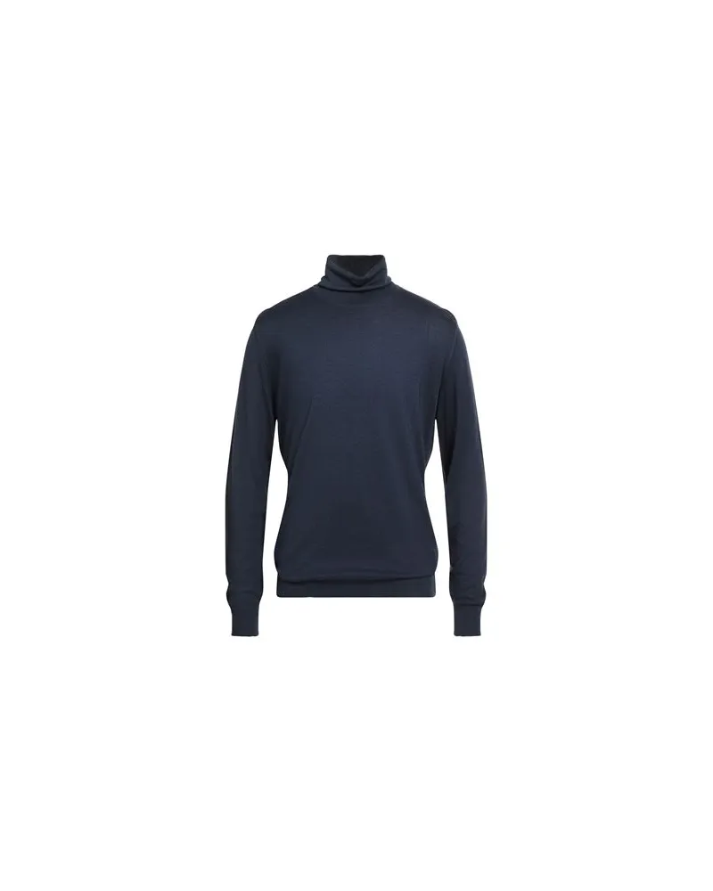 MOORER STRICKWAREN - Rollkragenpulloverauf YOOX.COM Marineblau