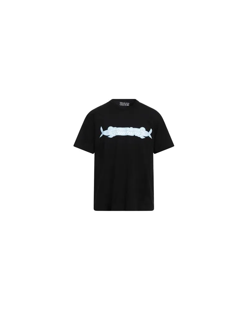 Versace Jeans TOPS - T-shirtsauf YOOX.COM Schwarz