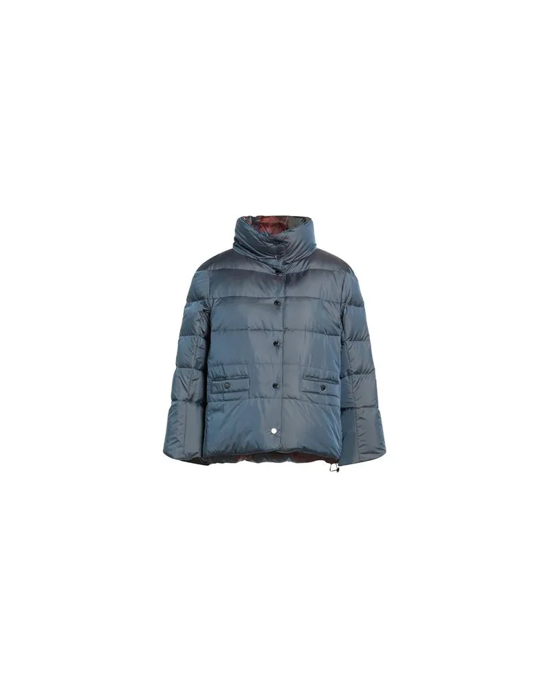 MOORER JACKEN & MÄNTEL - Pufferjacken & Daunenjackenauf YOOX.COM Taubenblau