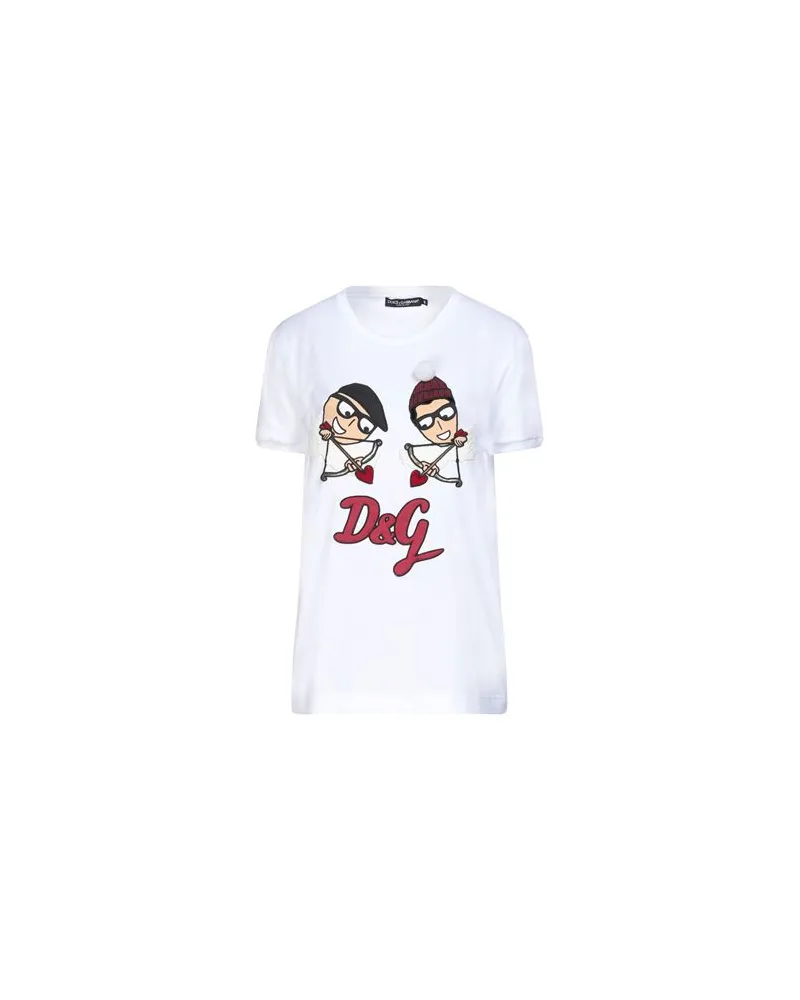 Dolce & Gabbana TOPS - T-shirtsauf YOOX.COM Weiß
