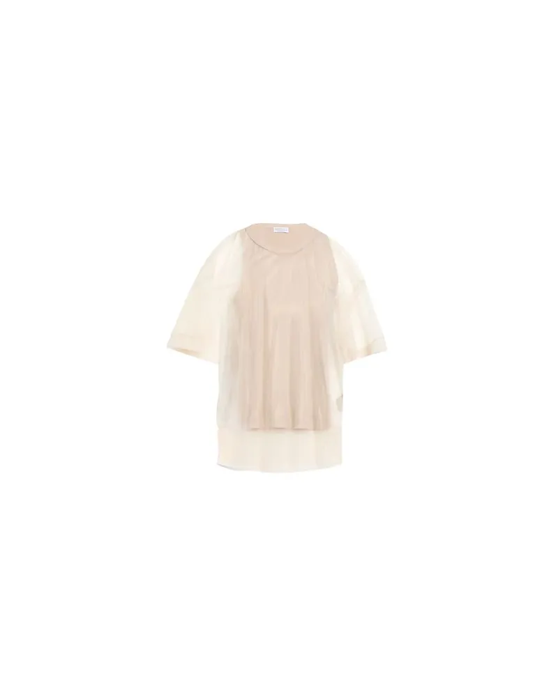 Brunello Cucinelli TOPS - Topsauf YOOX.COM Beige