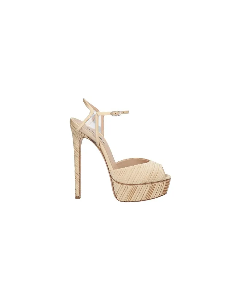 Casadei SCHUHE - Sandalenauf YOOX.COM Beige