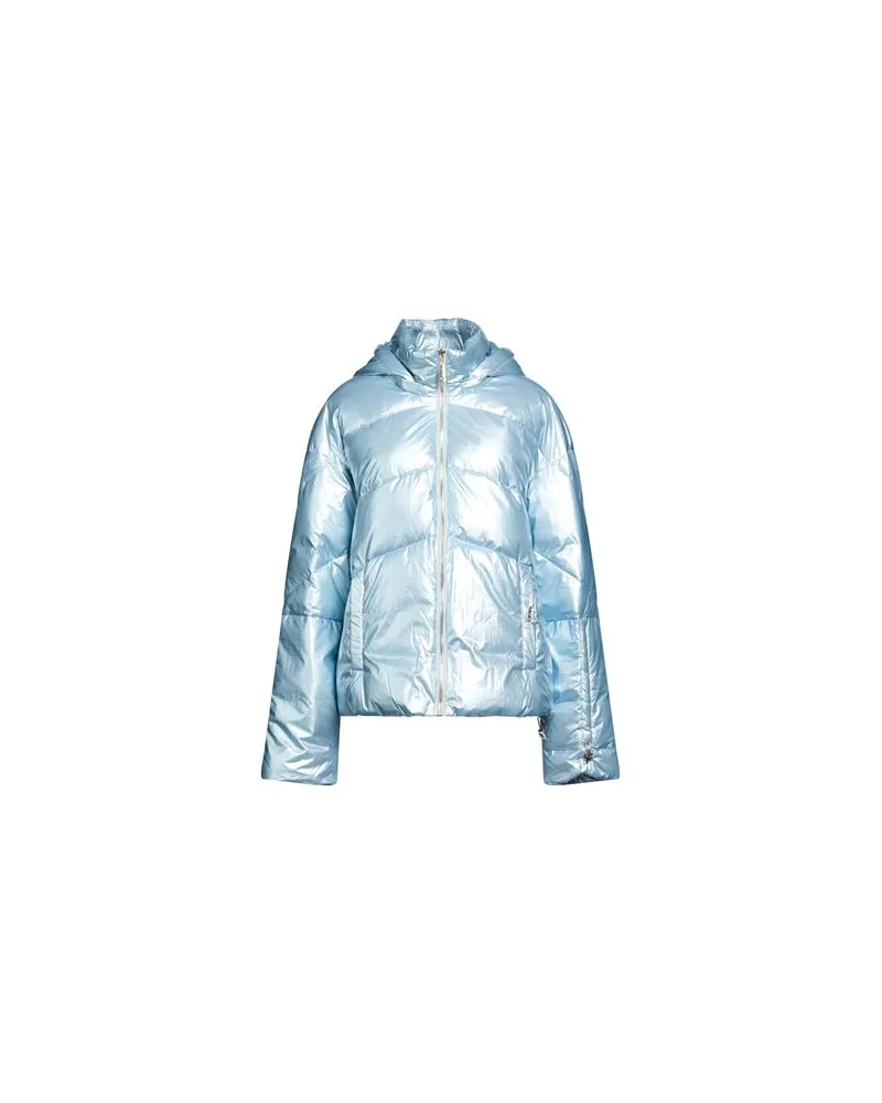 Liu Jo JACKEN & MÄNTEL - Pufferjacken & Daunenjackenauf YOOX.COM Himmelblau