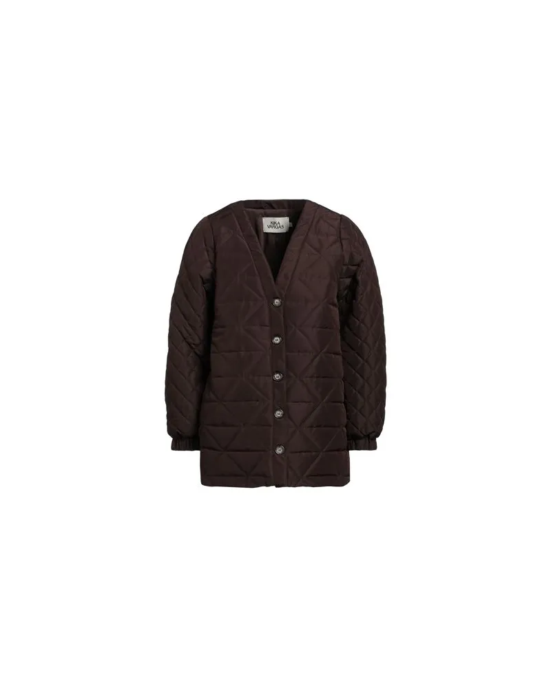Kika Vargas JACKEN & MÄNTEL - Pufferjacken & Daunenjackenauf YOOX.COM Dunkelbraun
