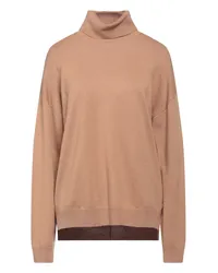 Sun68 Rollkragenpullover Kamel