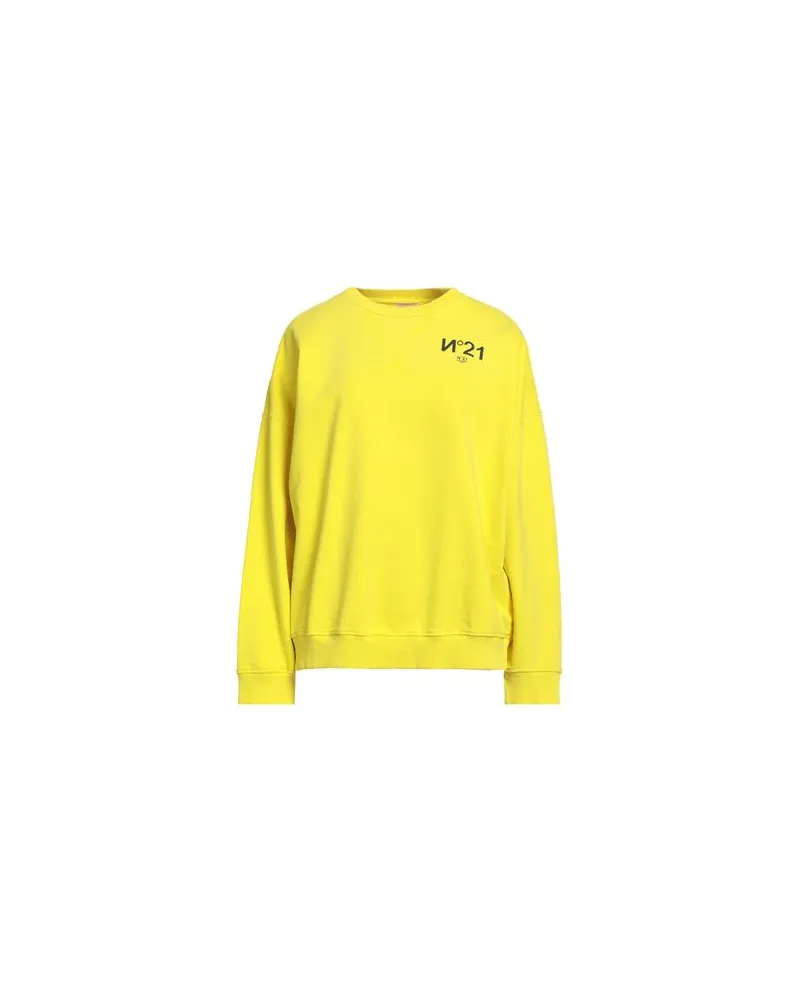 N° 21 TOPS - Sweatshirtsauf YOOX.COM Gelb