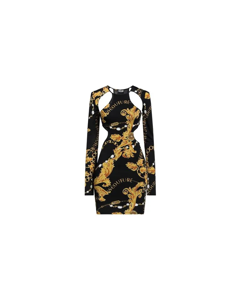 Versace Jeans KLEIDER - Mini-Kleiderauf YOOX.COM Schwarz