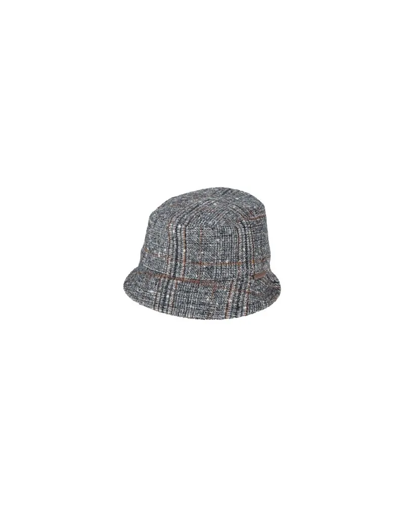 Brunello Cucinelli ACCESSOIRES - Mützen & Hüteauf YOOX.COM Taubenblau