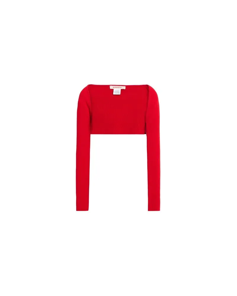 KONTATTO TOPS - Bolerosauf YOOX.COM Rot