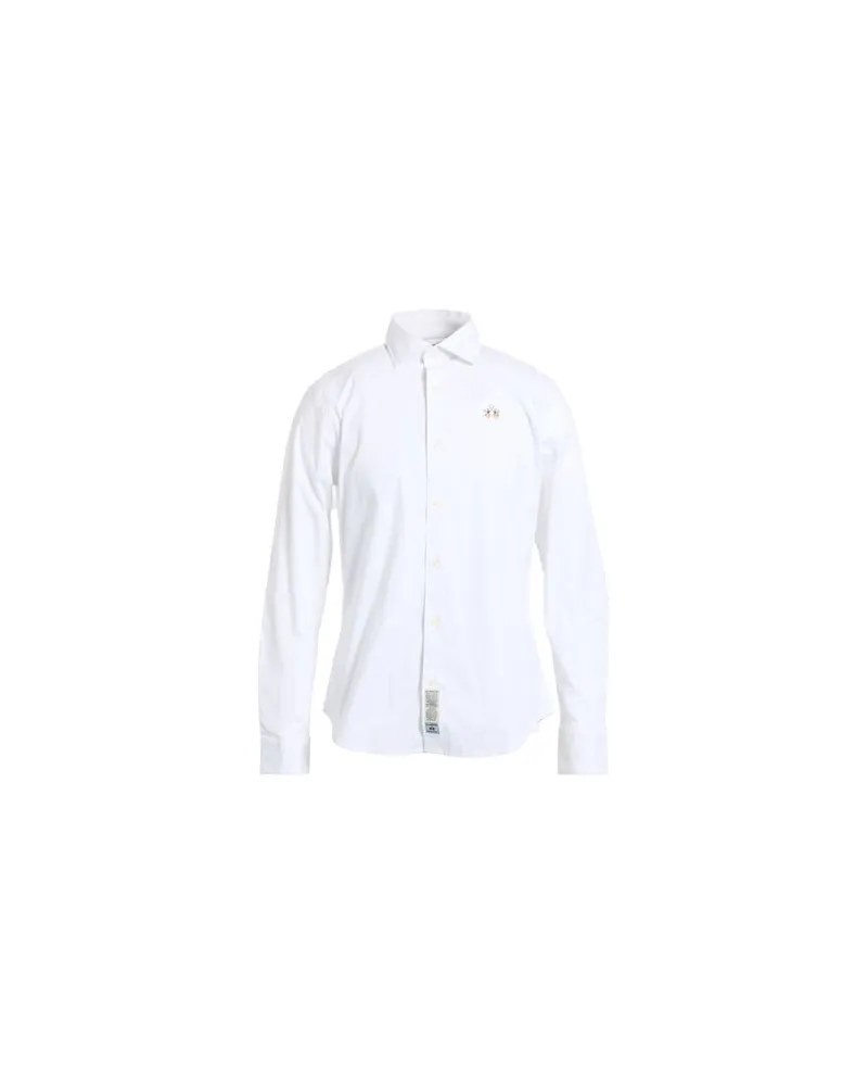 La Martina TOPS - Hemdenauf YOOX.COM Weiß