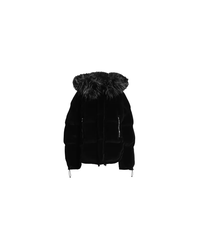 MSGM JACKEN & MÄNTEL - Pufferjacken & Daunenjackenauf YOOX.COM Schwarz