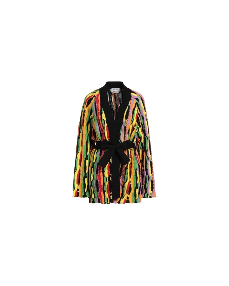 MSGM STRICKWAREN - Strickjackenauf YOOX.COM Schwarz