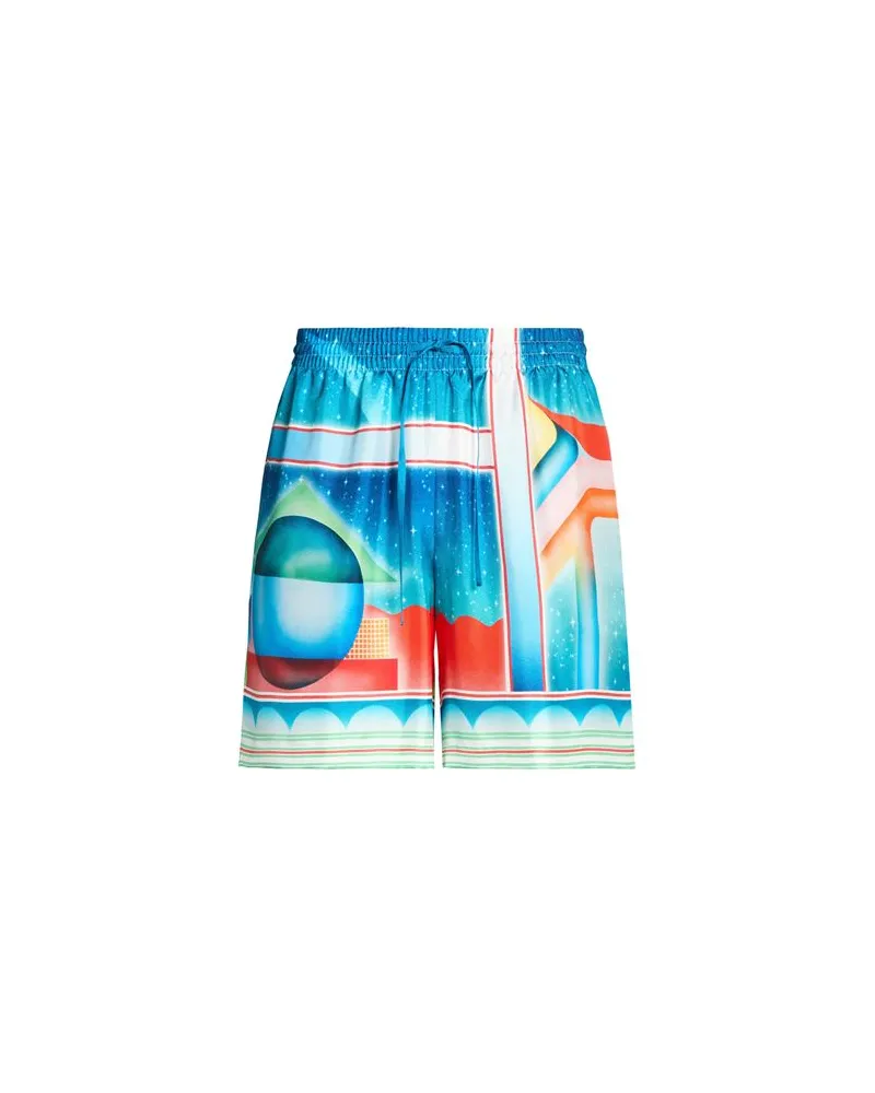 Casablanca Paris HOSEN & RÖCKE - Shorts & Bermudashortsauf YOOX.COM Azurblau