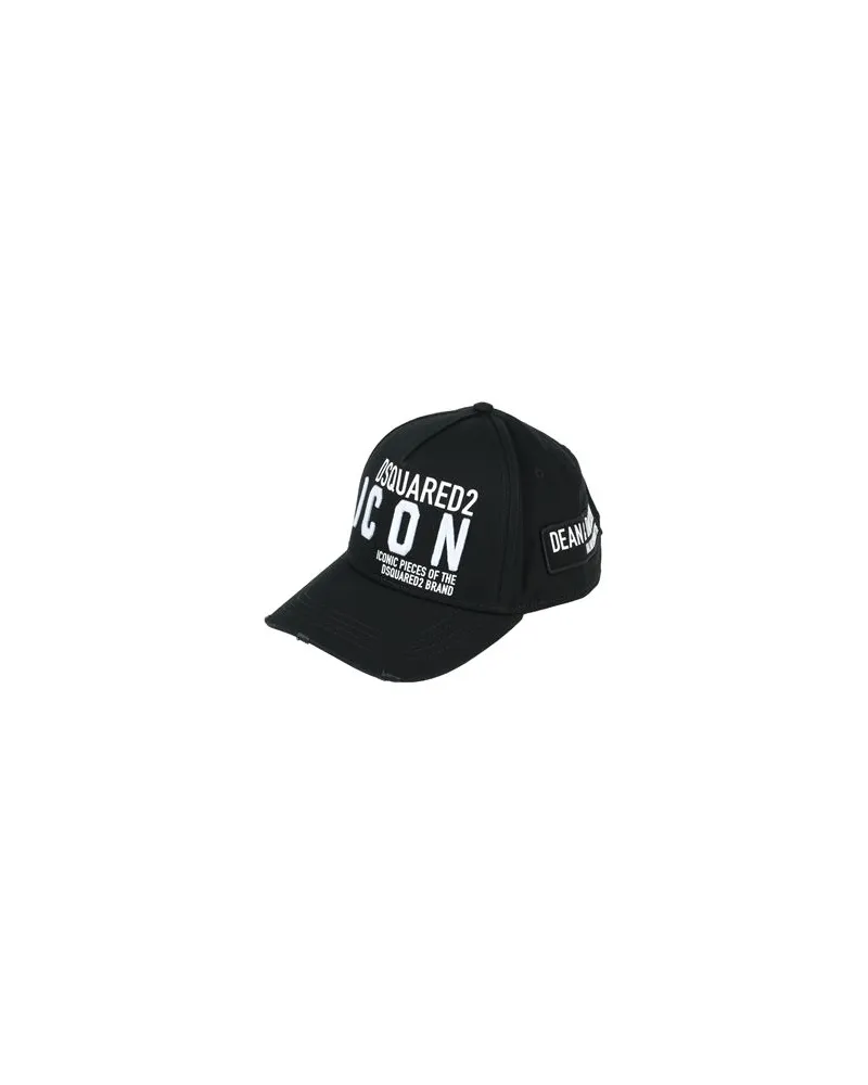 Dsquared2 ICON - ACCESSOIRES - Mützen & Hüteauf YOOX.COM Schwarz