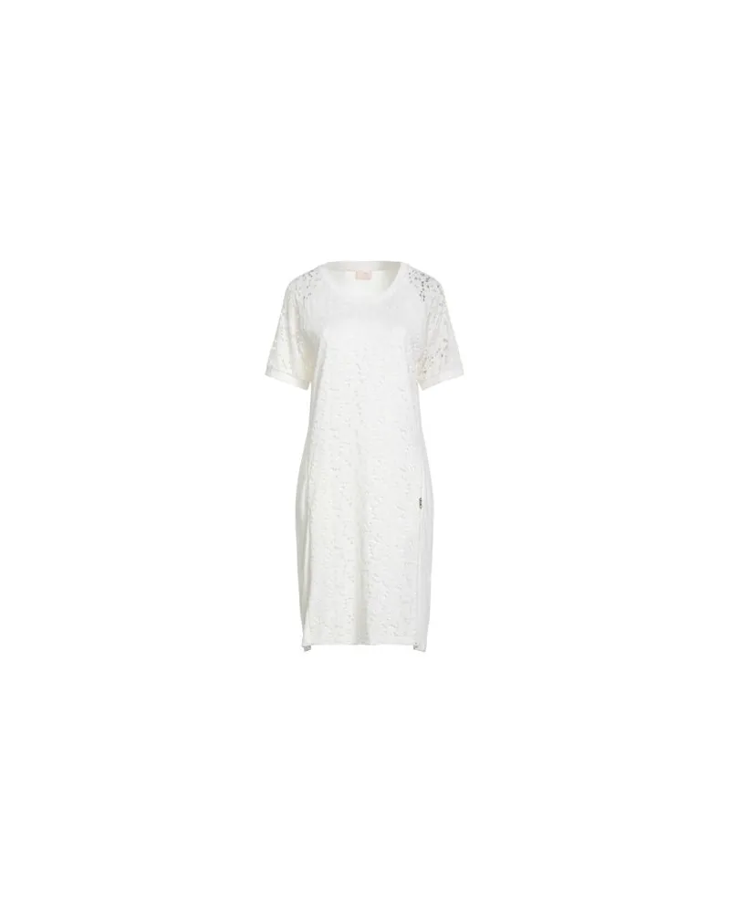 Liu Jo KLEIDER - Midi-Kleiderauf YOOX.COM Elfenbein