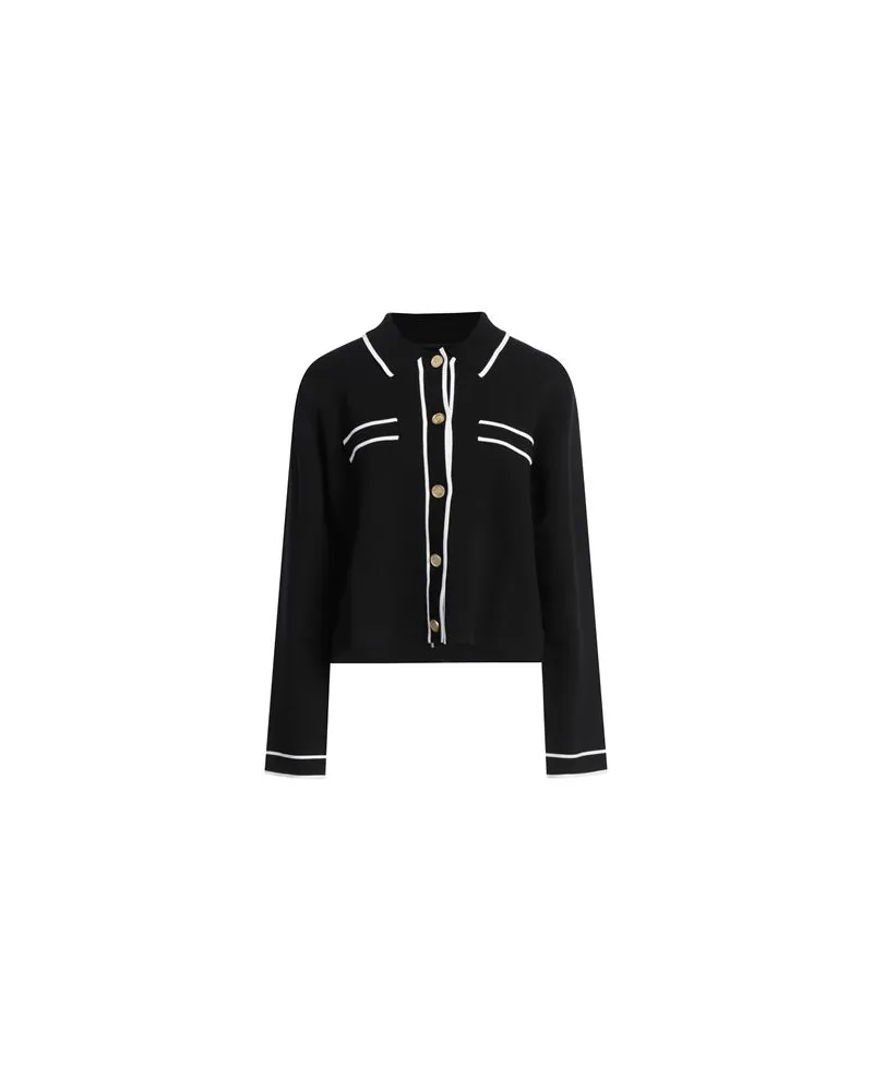 Karl Lagerfeld STRICKWAREN - Strickjackenauf YOOX.COM Schwarz
