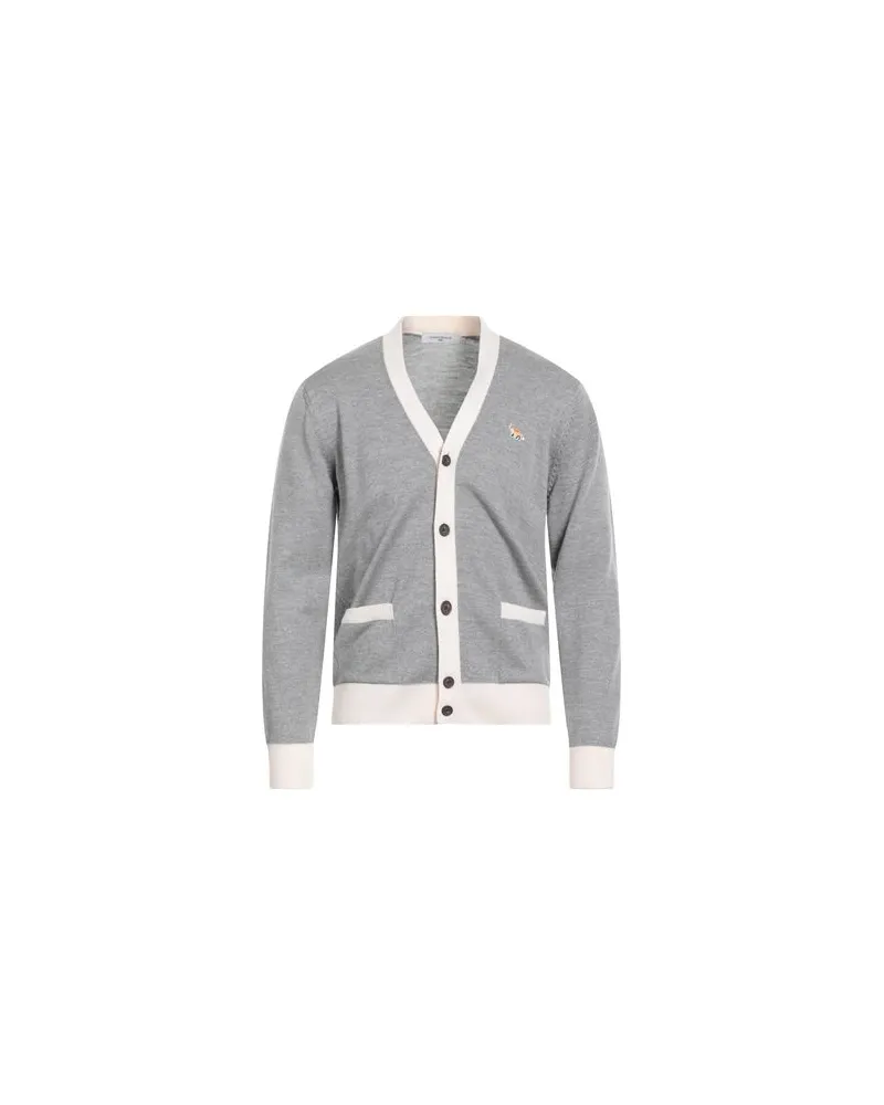 Kitsuné STRICKWAREN - Strickjackenauf YOOX.COM Grau