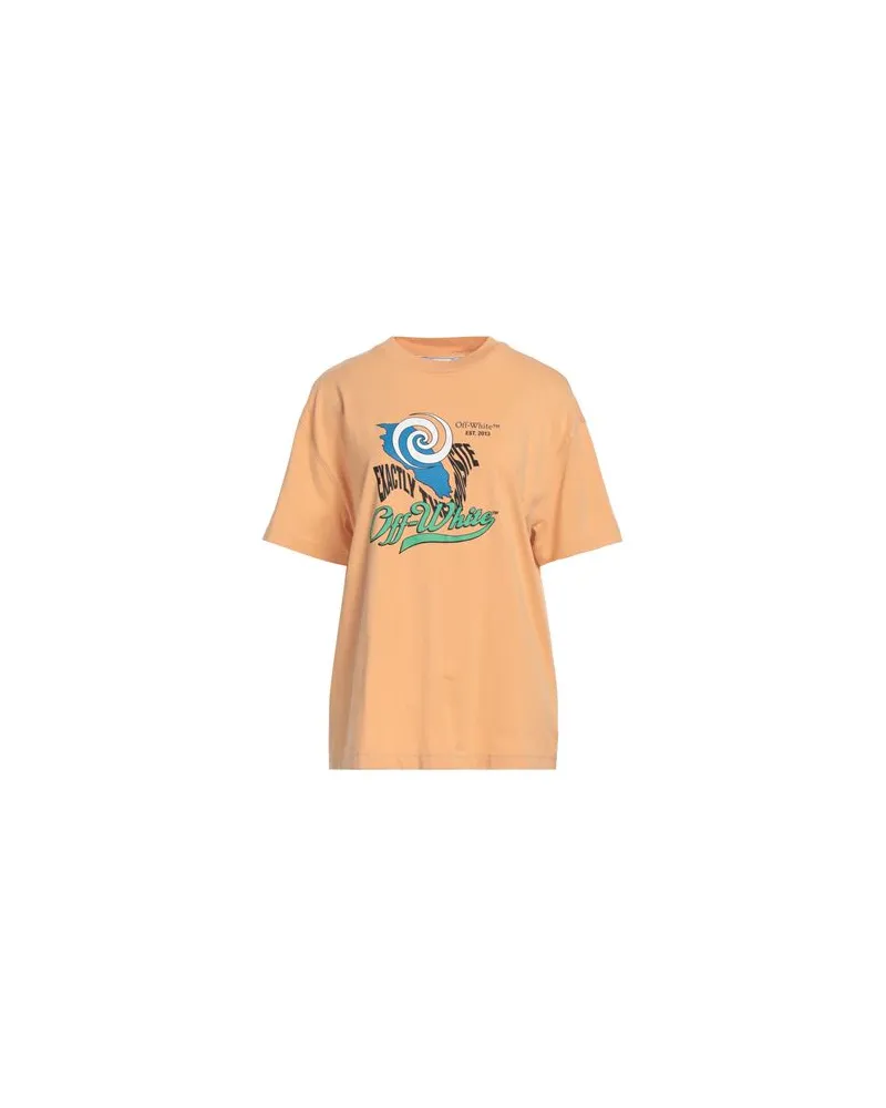 OFF-WHITE TOPS - T-shirtsauf YOOX.COM Pfirsich