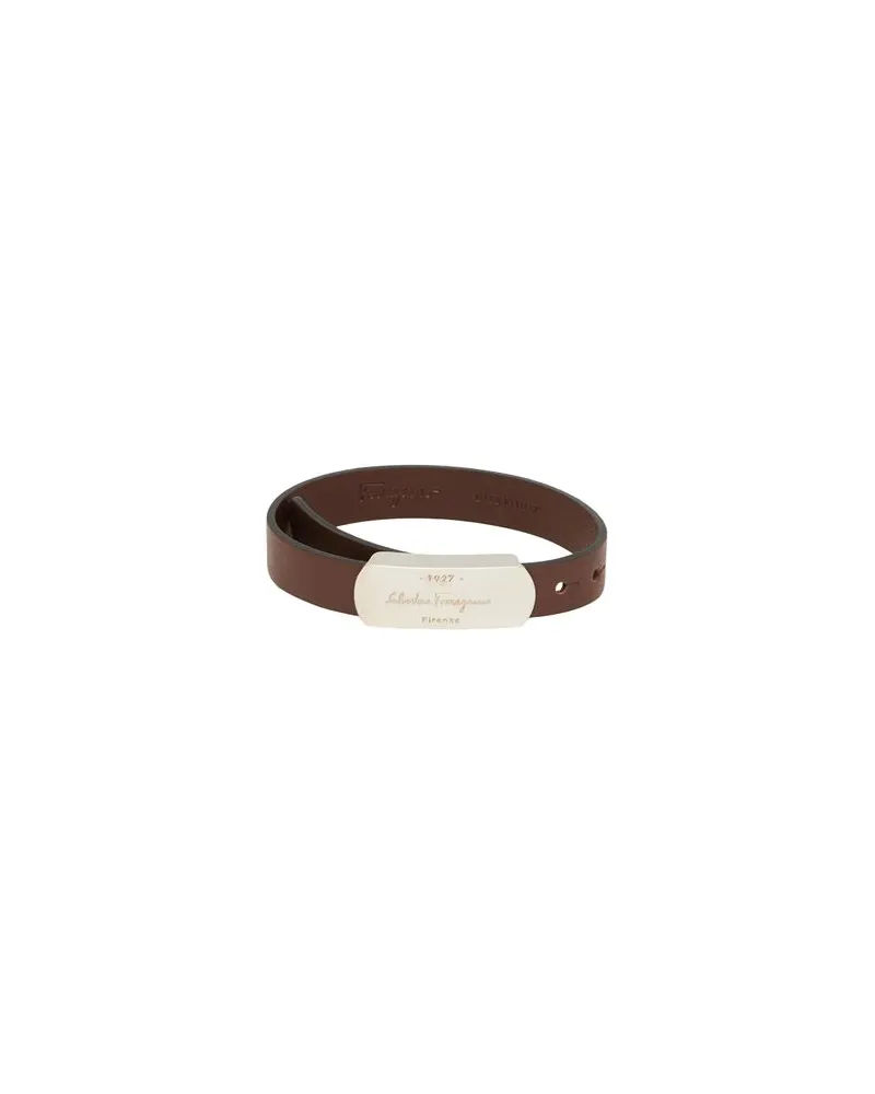 Ferragamo SCHMUCK und UHREN - Armbänderauf YOOX.COM Dunkelbraun