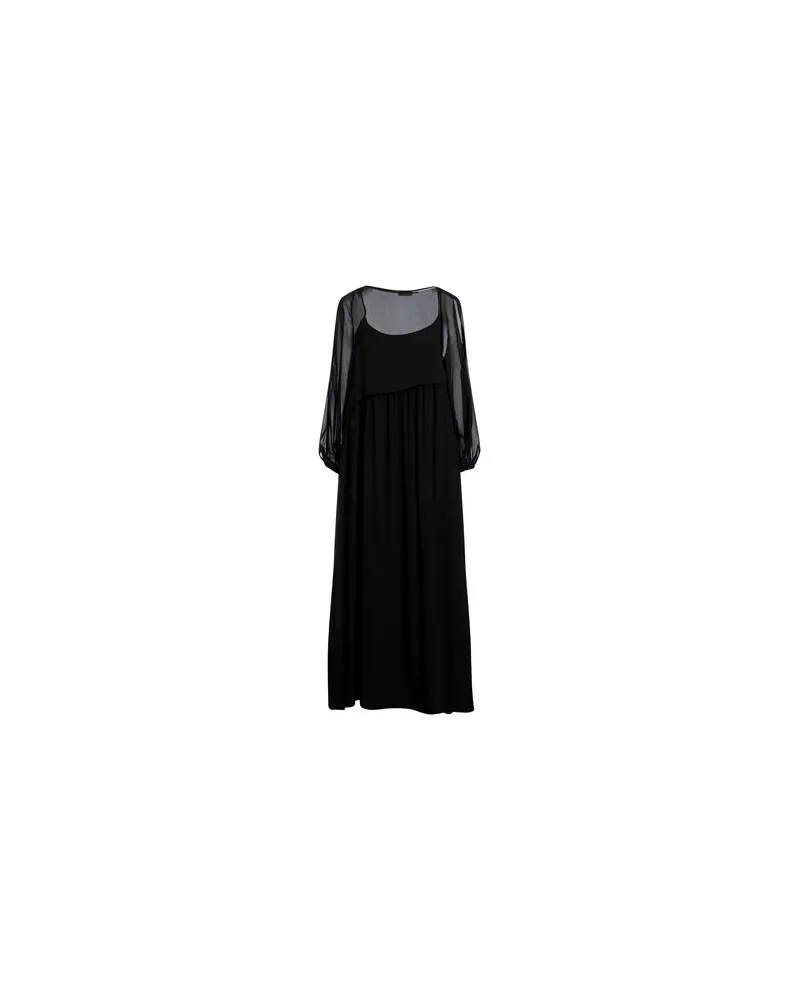 Emporio Armani KLEIDER - Midi-Kleiderauf YOOX.COM Schwarz