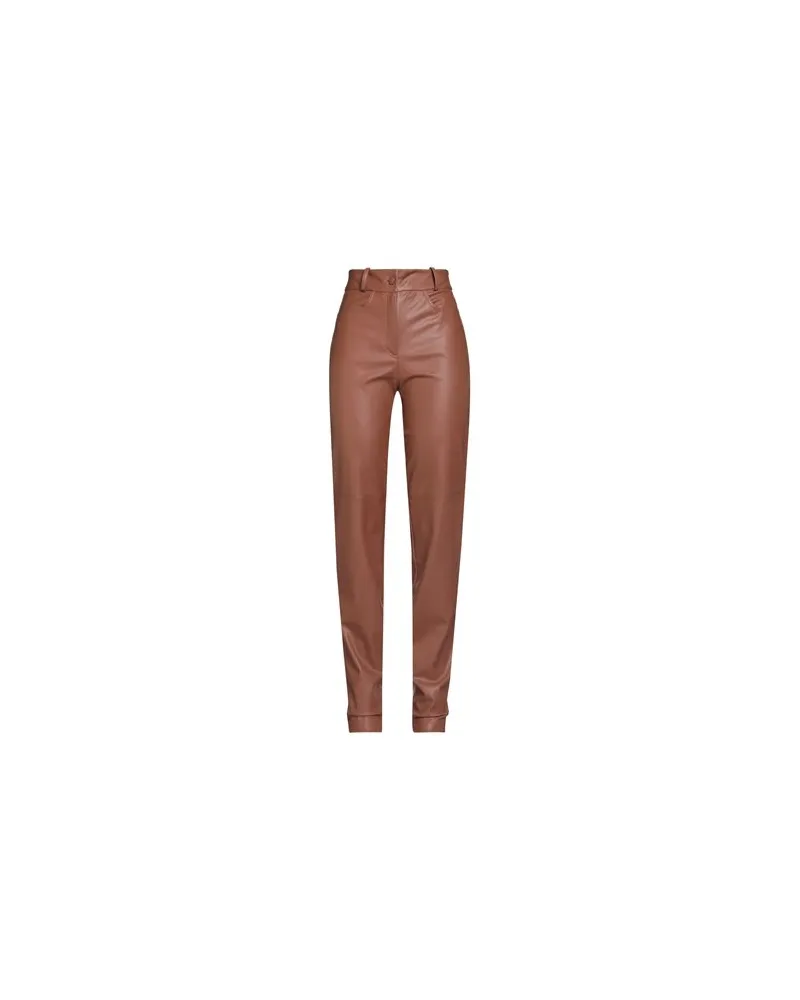 ACTUALEE HOSEN & RÖCKE - Hosenauf YOOX.COM Braun