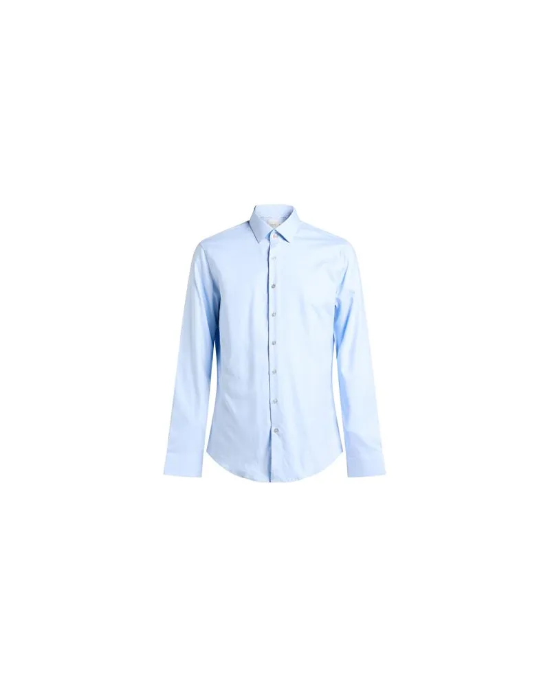 Calvin Klein TOPS - Hemdenauf YOOX.COM Himmelblau
