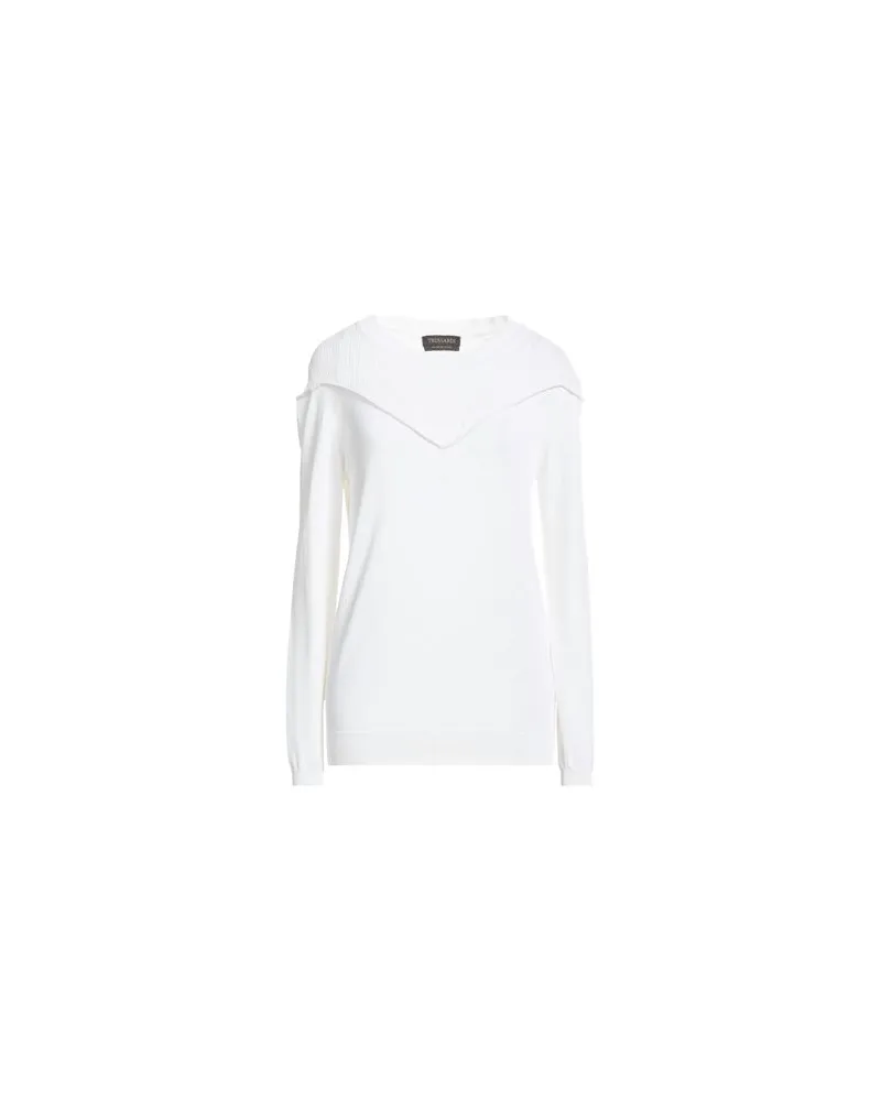 Trussardi STRICKWAREN - Pulloverauf YOOX.COM Weiß