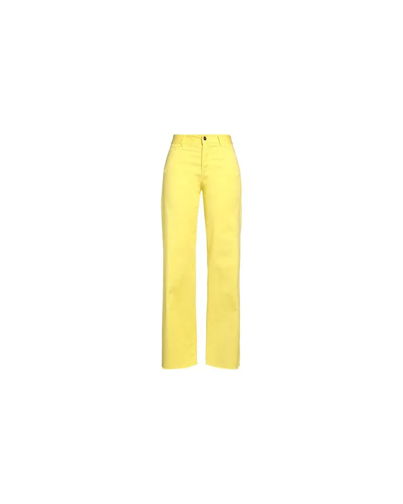 Malo HOSEN & RÖCKE - Hosenauf YOOX.COM Gelb