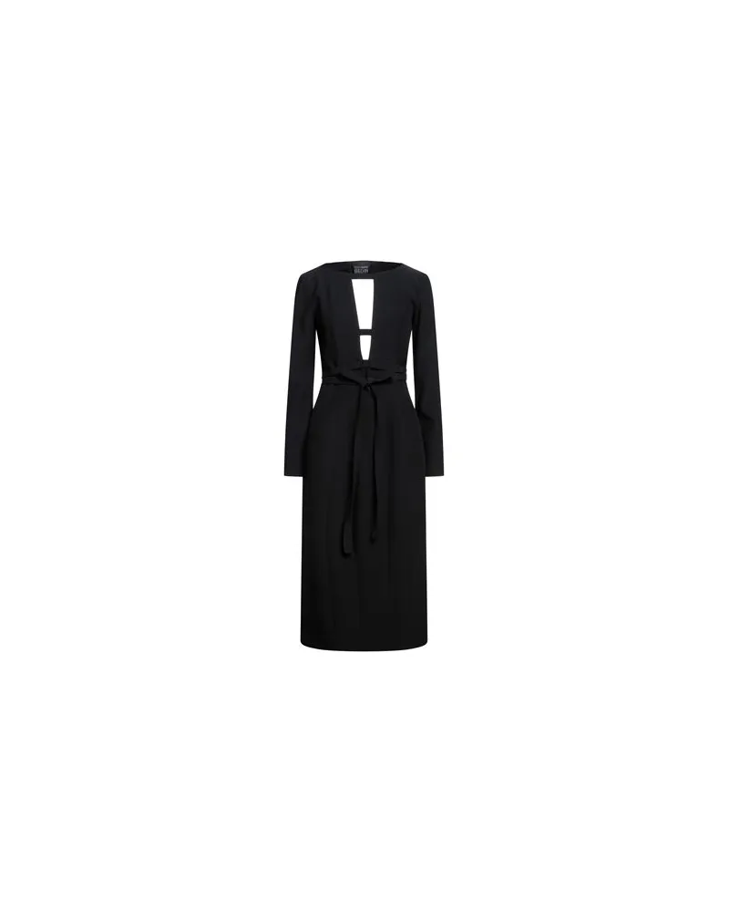 Giovanni Bedin KLEIDER - Midi-Kleiderauf YOOX.COM Schwarz