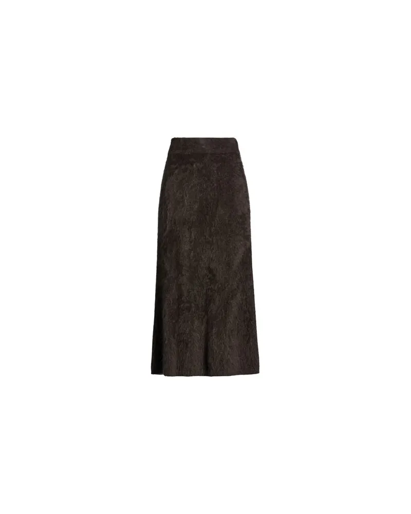 Lisa Yang HOSEN & RÖCKE - Midi-Röckeauf YOOX.COM Dunkelbraun
