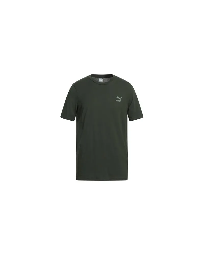 Puma TOPS - T-shirtsauf YOOX.COM Militärgrün