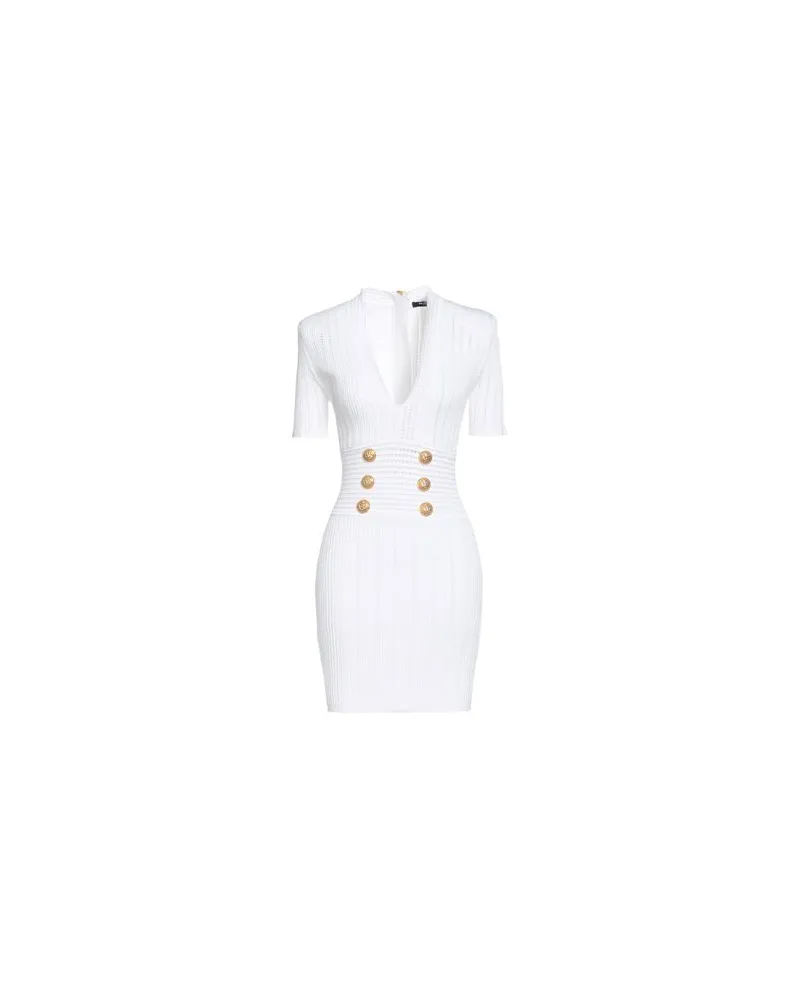Balmain KLEIDER - Mini-Kleiderauf YOOX.COM Weiß