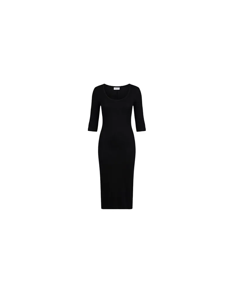 Calvin Klein KLEIDER - Midi-Kleiderauf YOOX.COM Schwarz