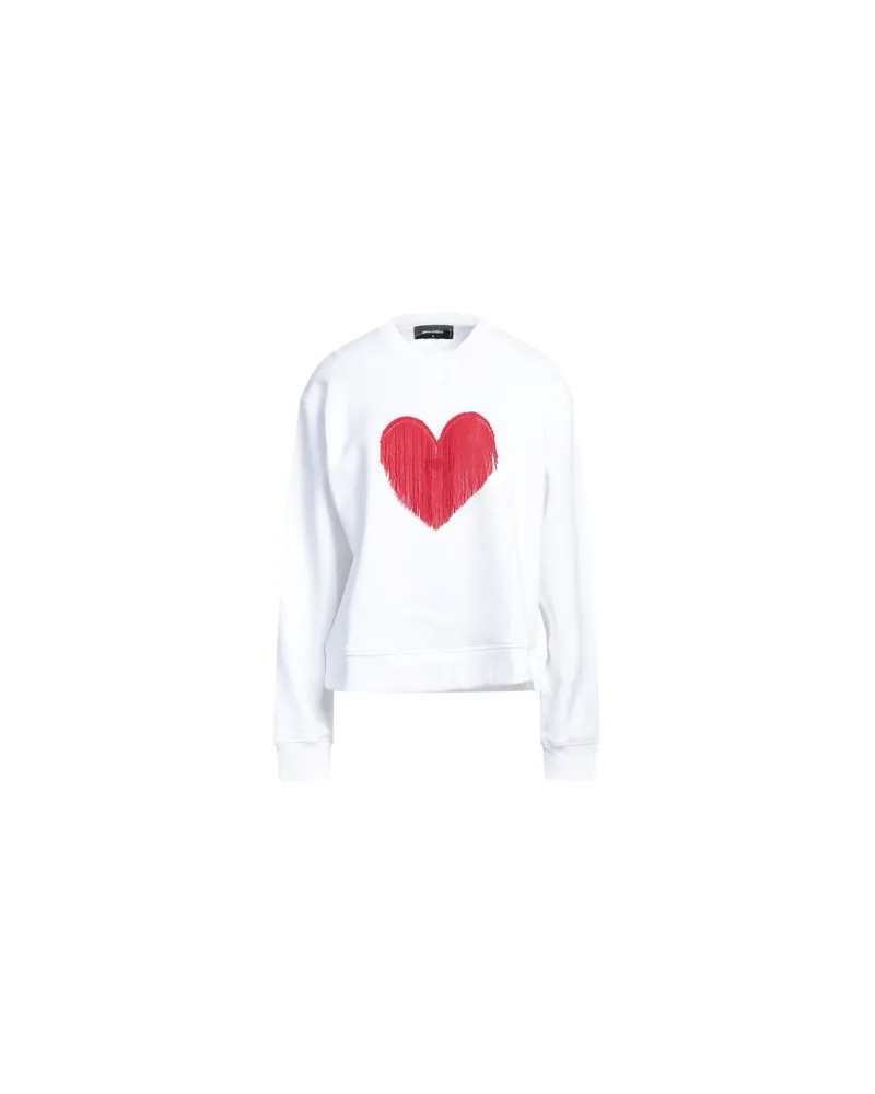 Dsquared2 TOPS - Sweatshirtsauf YOOX.COM Weiß