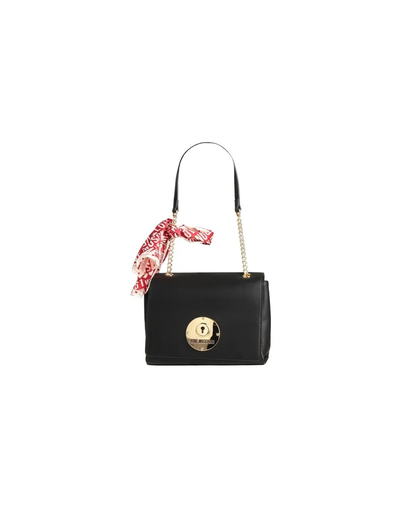 Moschino TASCHEN - Schultertaschenauf YOOX.COM Schwarz