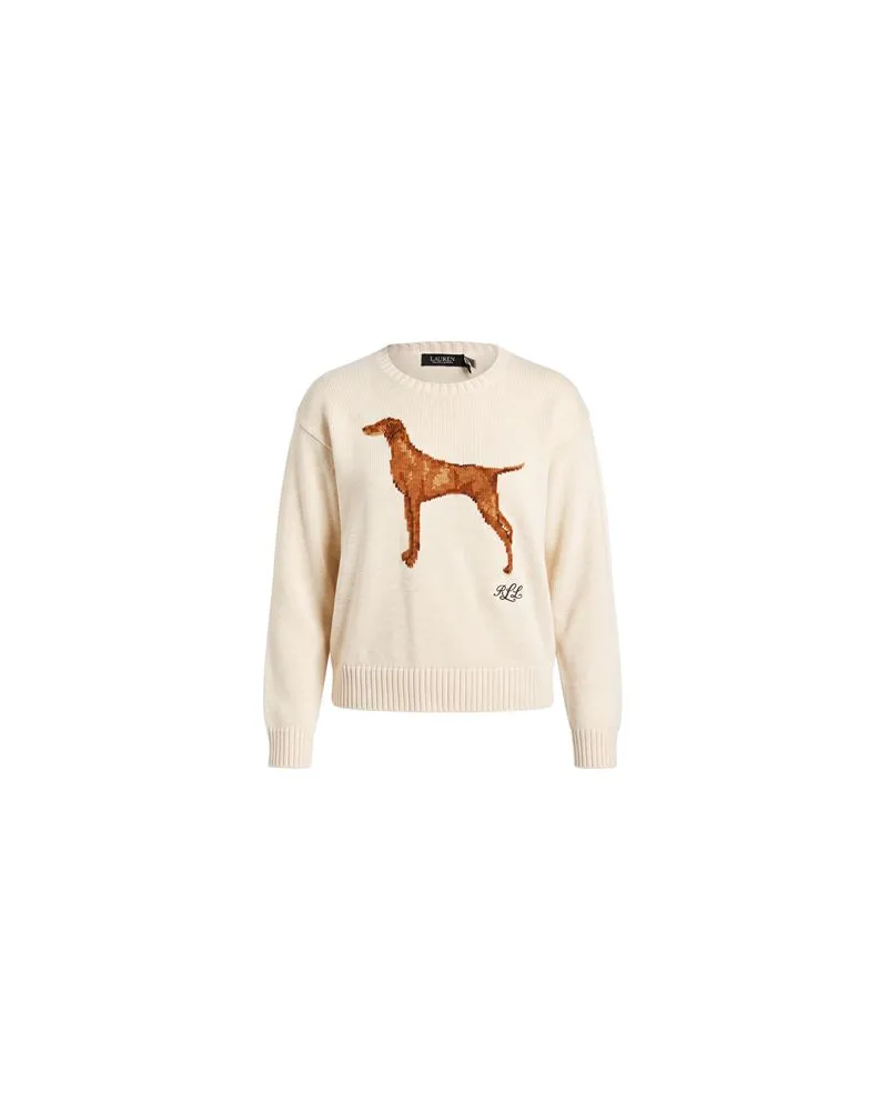 Ralph Lauren STRICKWAREN - Pulloverauf YOOX.COM Elfenbein