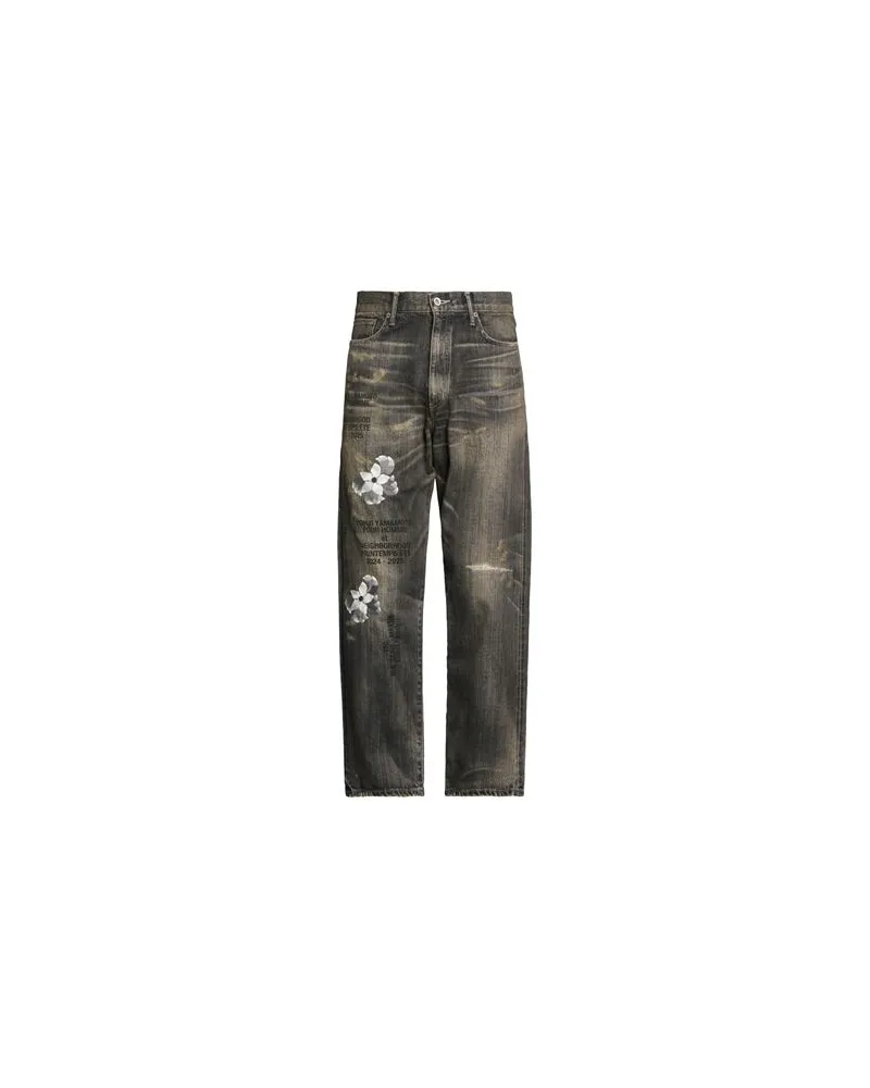 Yohji Yamamoto X NEIGHBORHOOD - HOSEN & RÖCKE - Jeanshosenauf YOOX.COM Braungrau