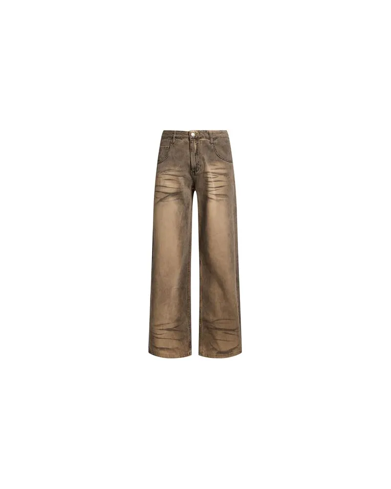 MISBHV HOSEN & RÖCKE - Jeanshosenauf YOOX.COM Sand