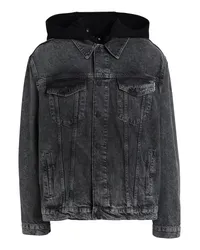 Karl Lagerfeld Jeansjacke/-mantel Schwarz