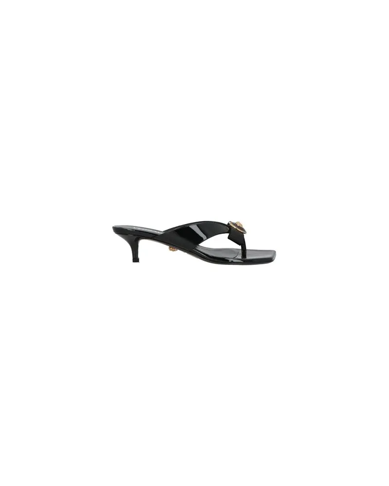 Versace SCHUHE - Zehentrennerauf YOOX.COM Schwarz