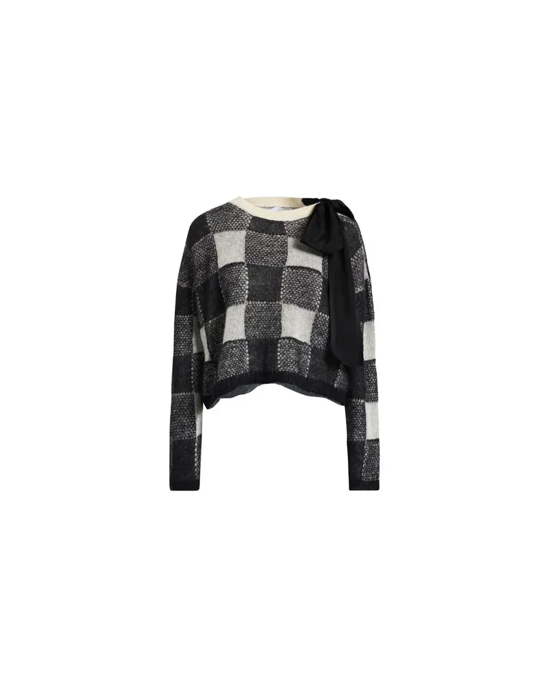 RED Valentino STRICKWAREN - Pulloverauf YOOX.COM Schwarz