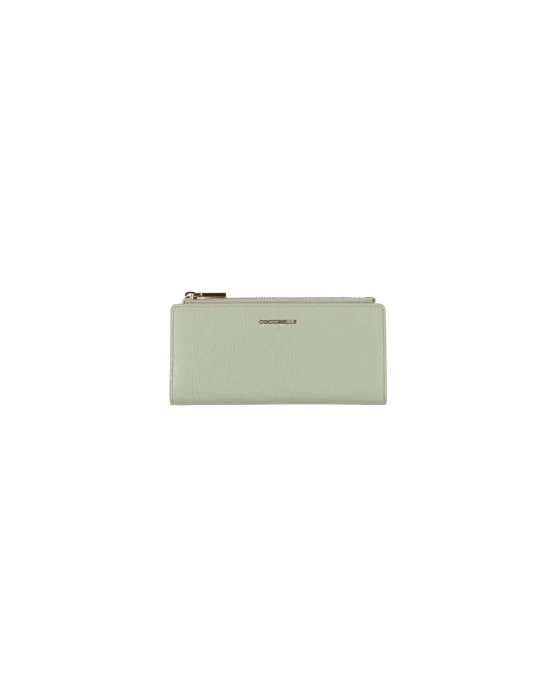 Coccinelle Kleinlederwaren - Brieftaschenauf YOOX.COM Säuregrün
