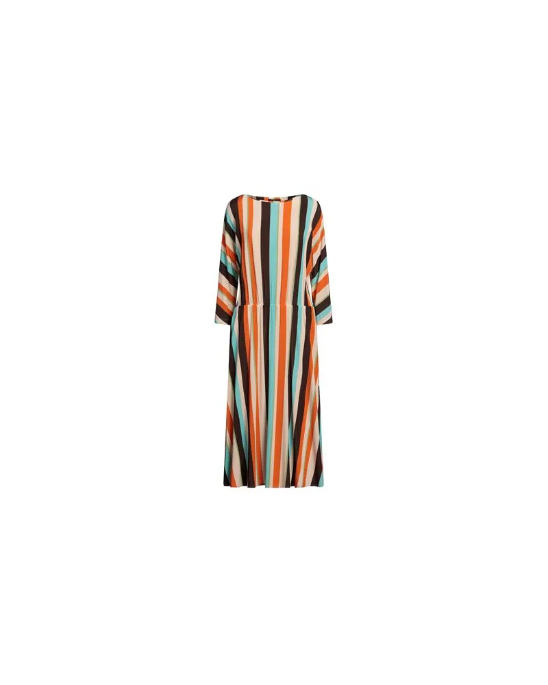 Clips KLEIDER - Midi-Kleiderauf YOOX.COM Orange
